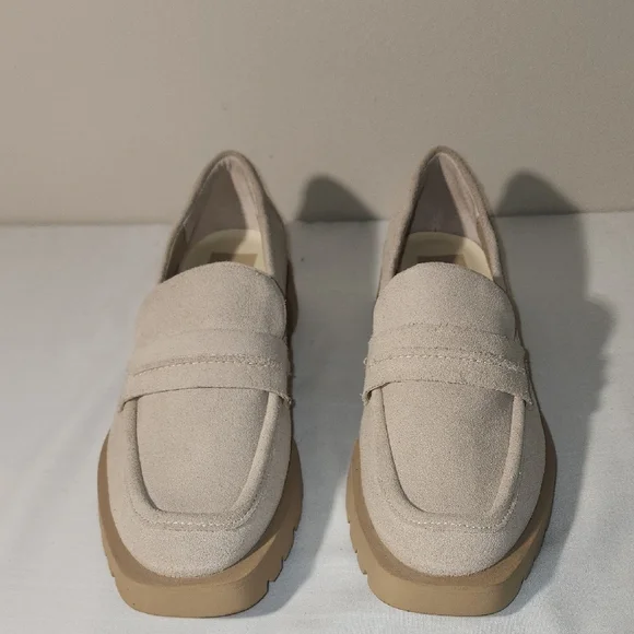 Dolce Vita Beige Loafers - Picture 7 of 8